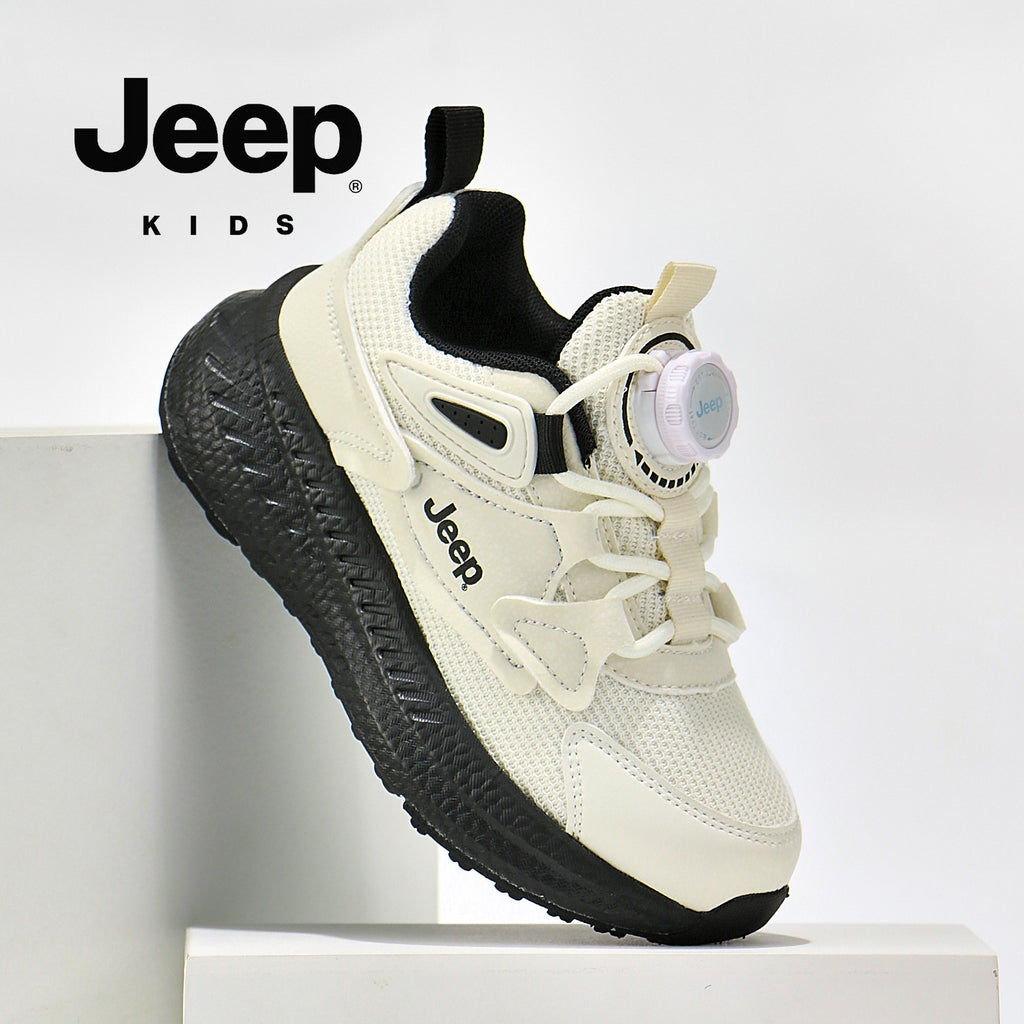 Kids' Rotary Buckle Walking Shoes