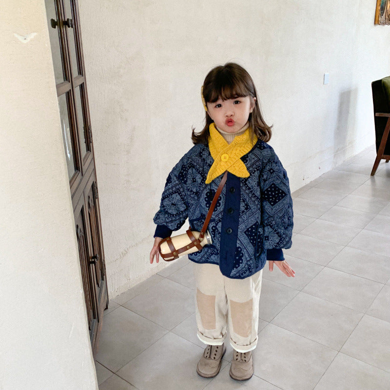 Kids' Retro Cotton Jacket