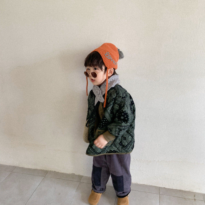 Kids' Retro Cotton Jacket