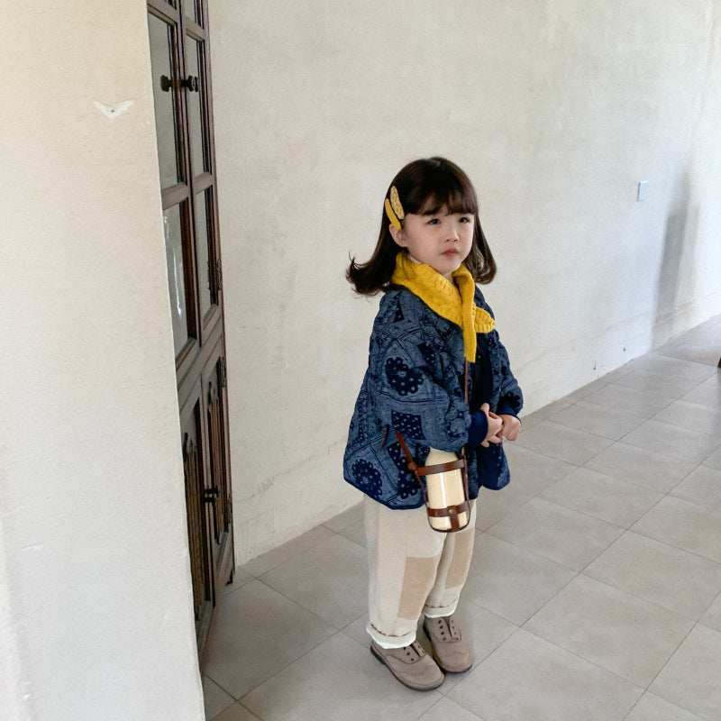 Kids' Retro Cotton Jacket
