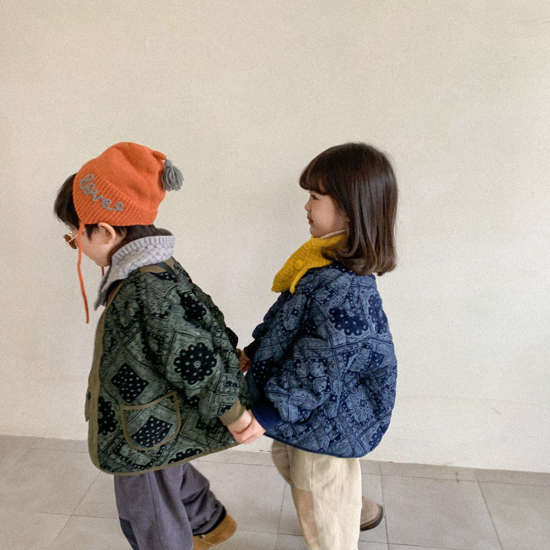 Kids' Retro Cotton Jacket