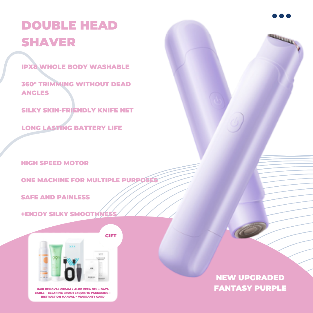Shasoul Dual-Head Pro Shaver
