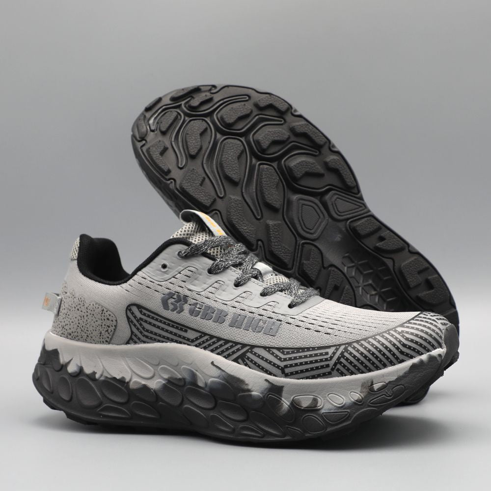 Thick-Soled Hiking and Running Shoes