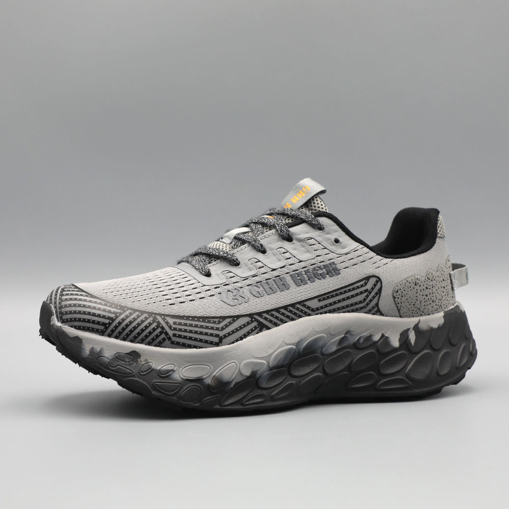 Thick-Soled Hiking and Running Shoes