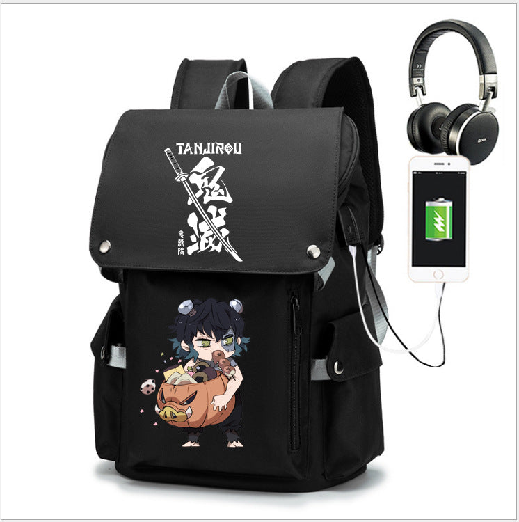 Anime-Themed School Backpack