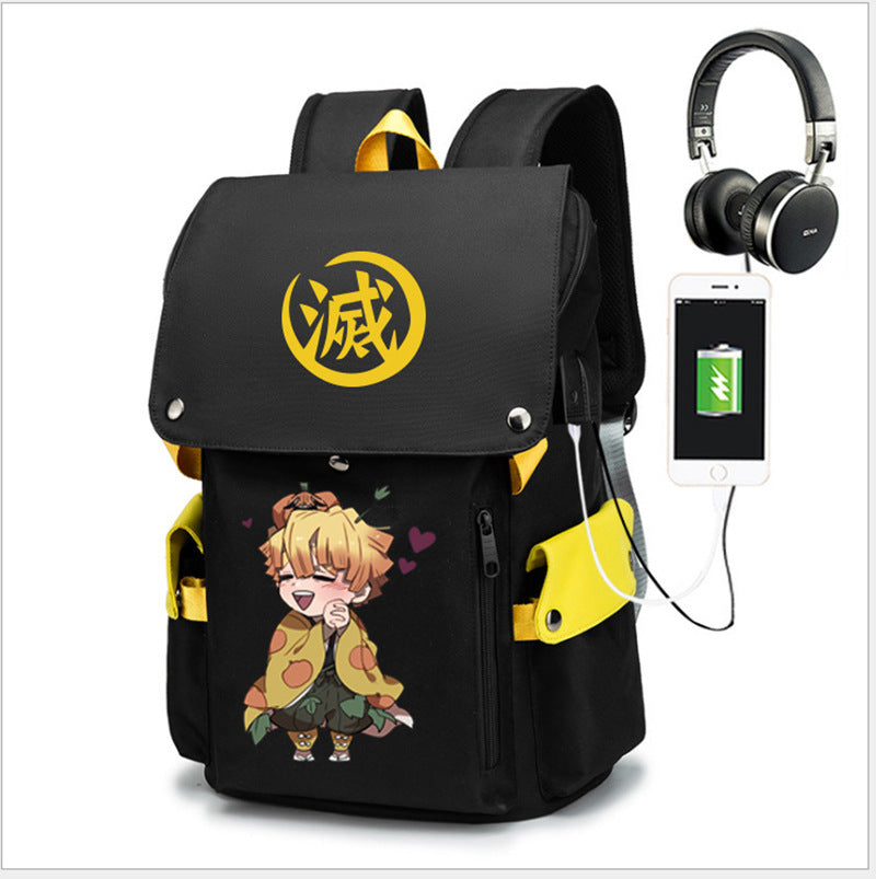 Anime-Themed School Backpack