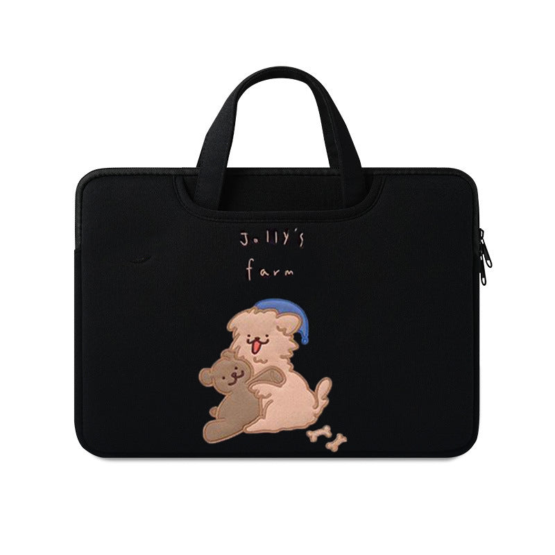 Embroidered Laptop Carrying Bag
