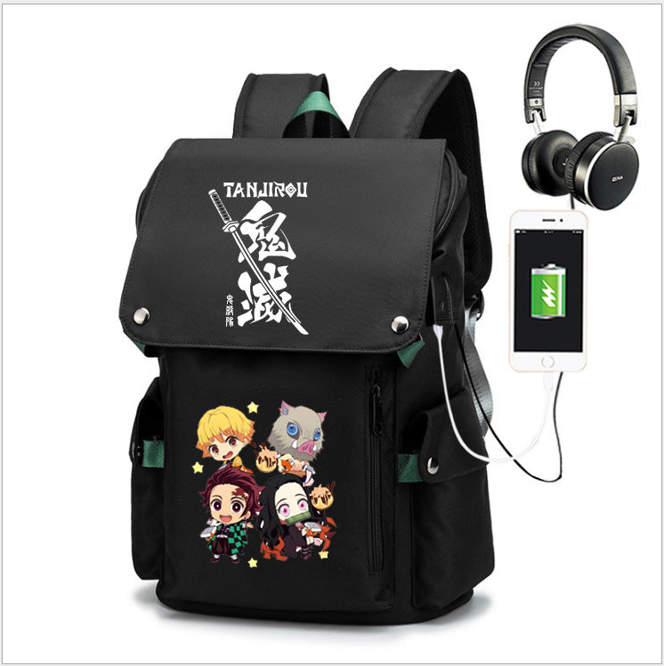 Anime-Themed School Backpack