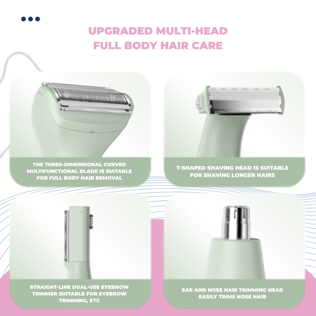 Shasoul 4-in-1 Body Trimmer