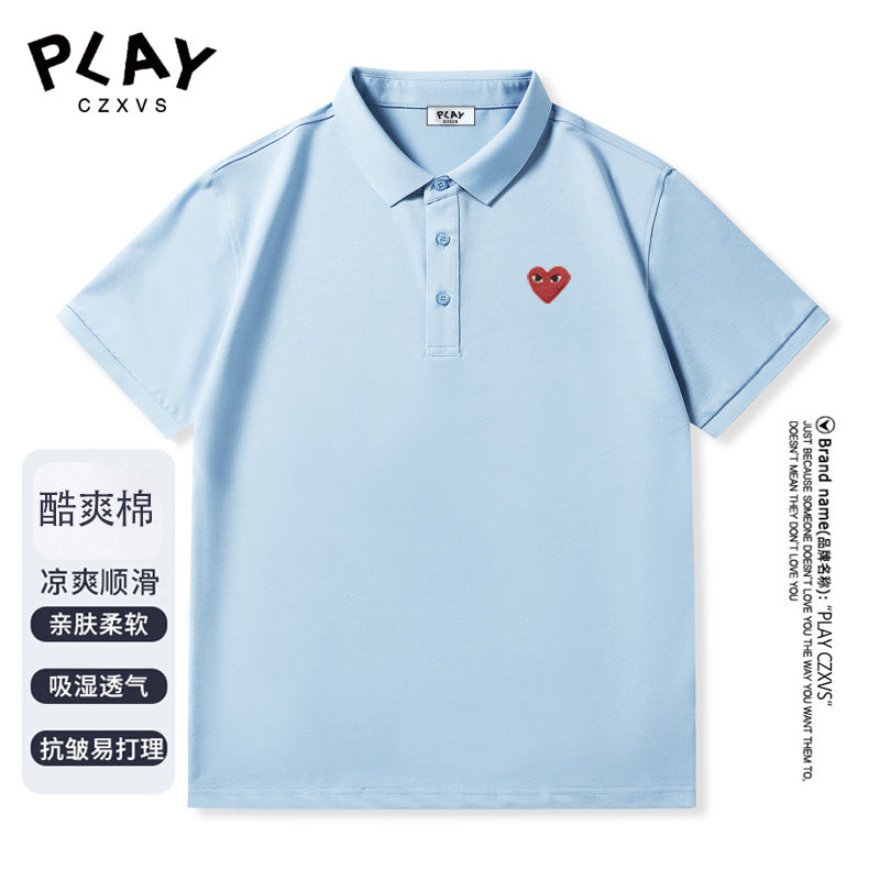 PLAY CZXVS Official Embroidered Polo Shirt