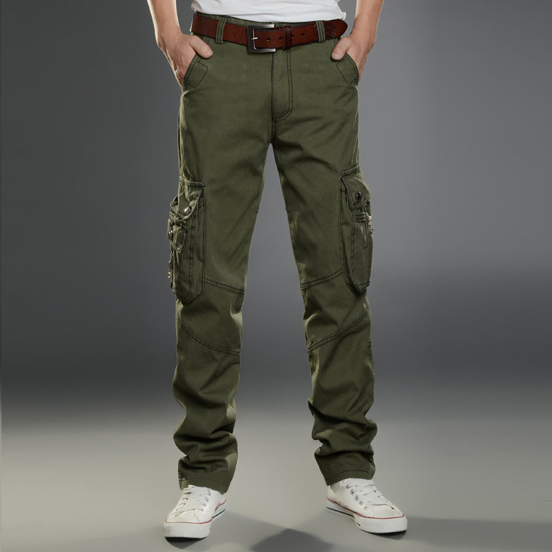 Military Pants Multi-Pocket Casual Pants