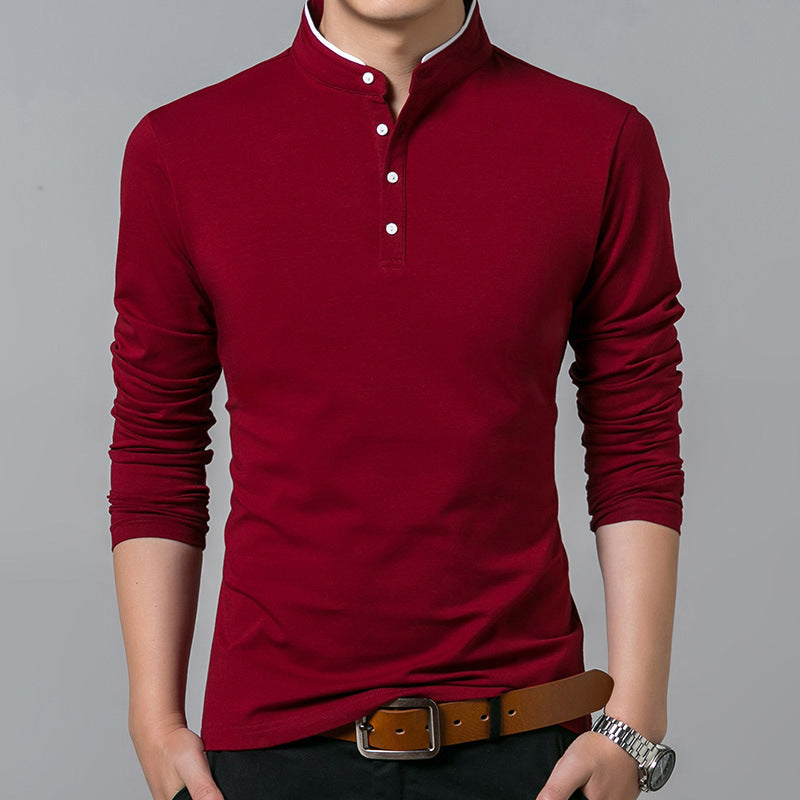 Men's Explosive Polo Classic Solid Shirt