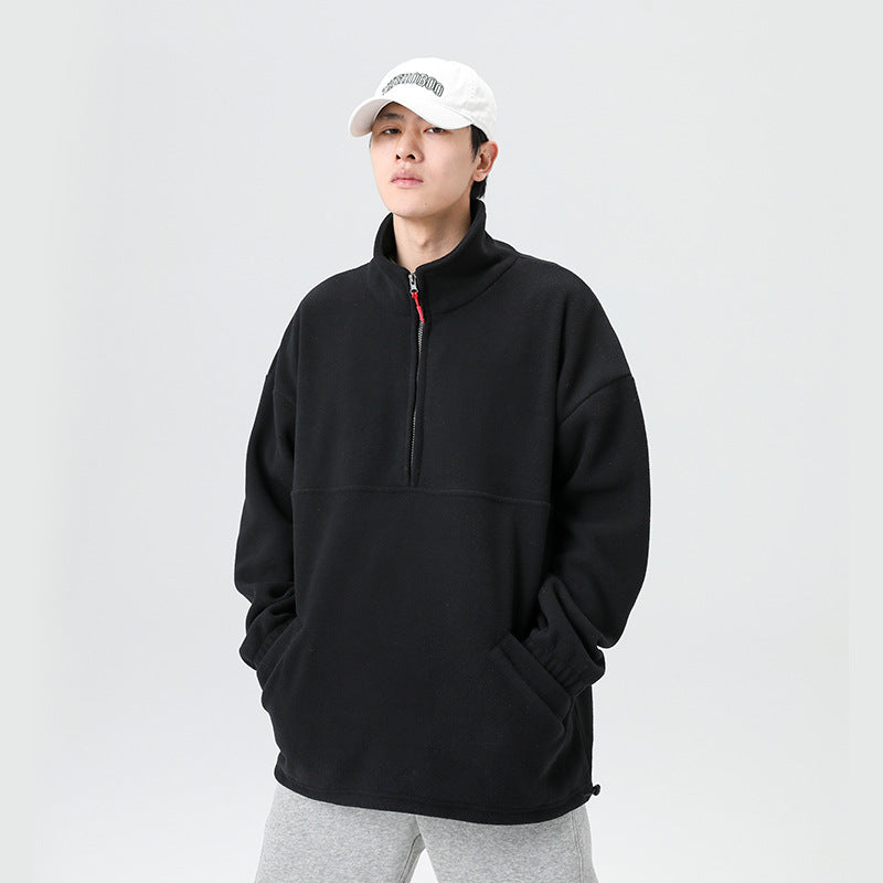 Fleece Pullover Sweatshirt