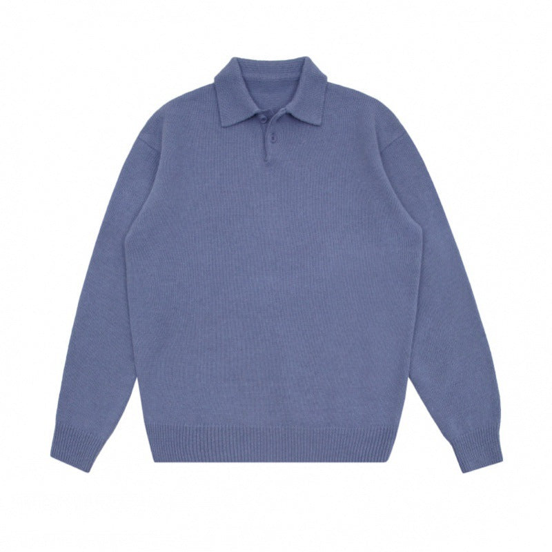 Korean Style Polo Neck Sweater