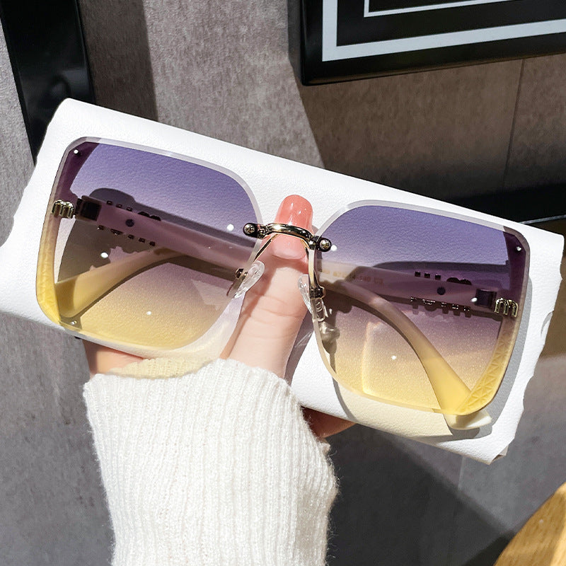 Women's Trendy Half-Rim Sunglasses