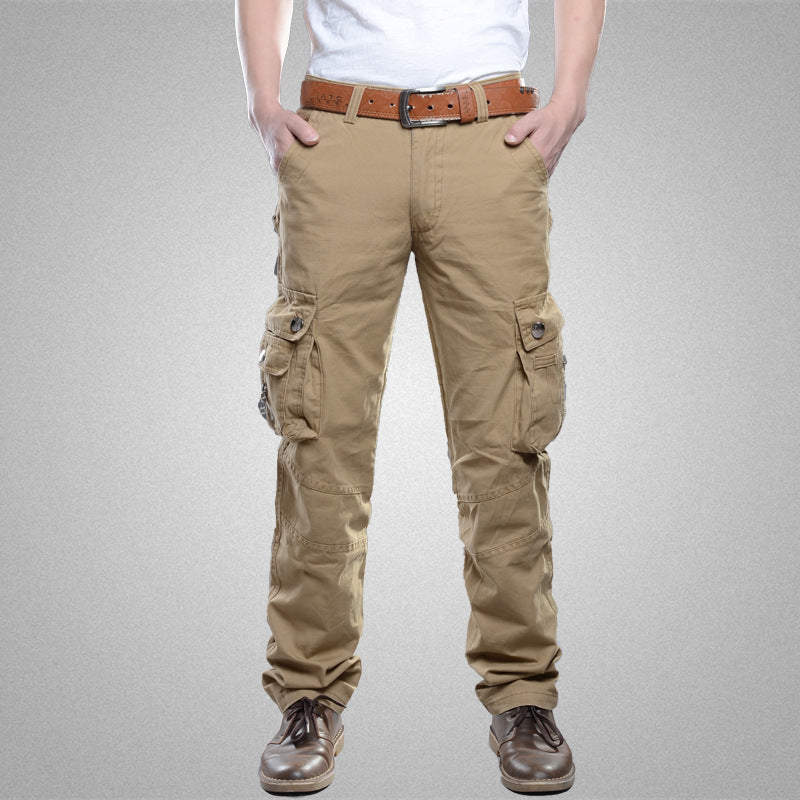 Military Pants Multi-Pocket Casual Pants