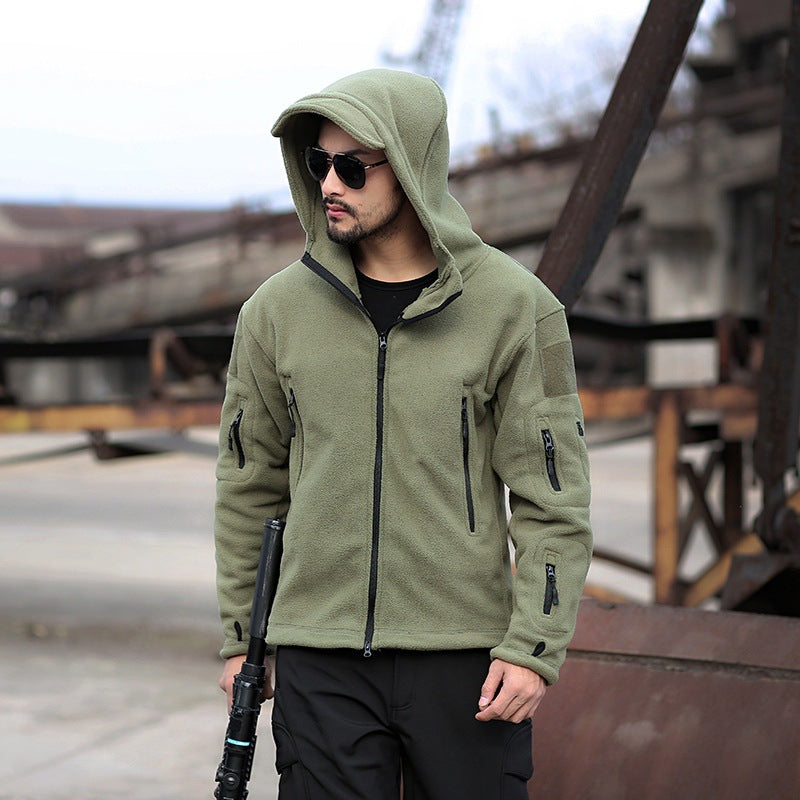 Men's Zipper Hooded Sweatshirt