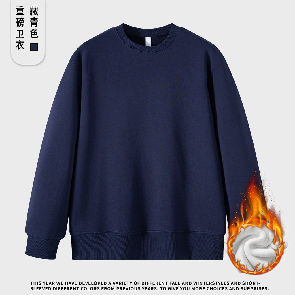 Plus Size Warm Crew Neck