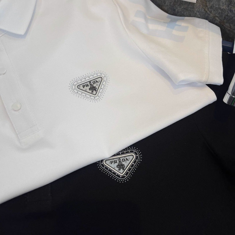 High-End European Men's Polo Shirt