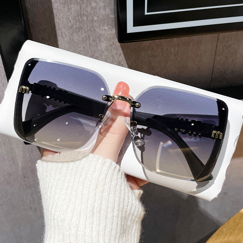 Women's Trendy Half-Rim Sunglasses
