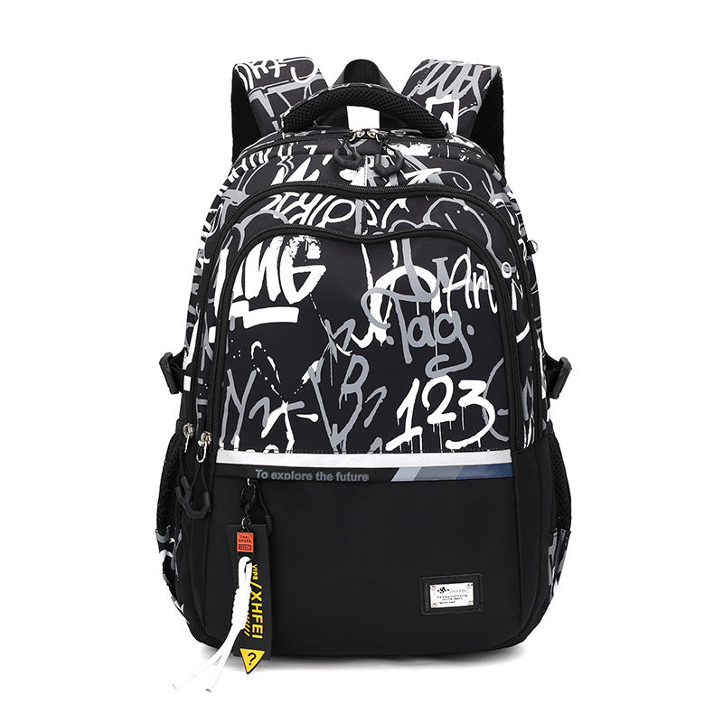 New Nylon Men's Casual Backpack for Students