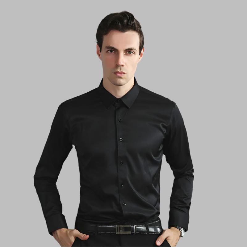 Solid Color Business Professional Long Sleeve
