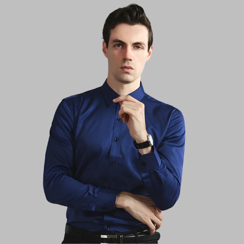 Solid Color Business Professional Long Sleeve