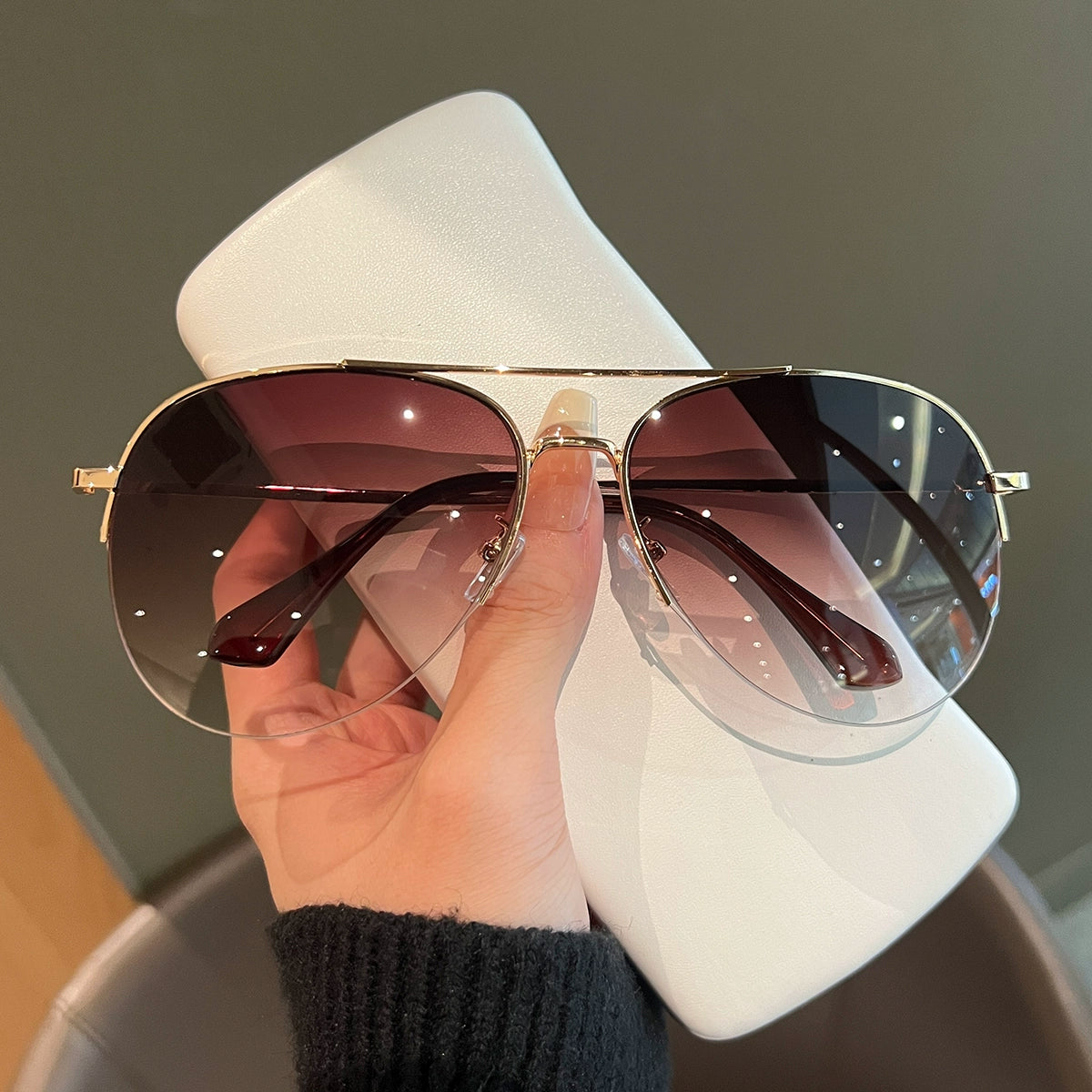 Eclipse Aviator Sunglasses