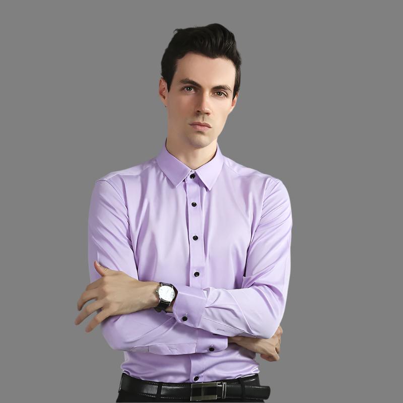 Solid Color Business Professional Long Sleeve