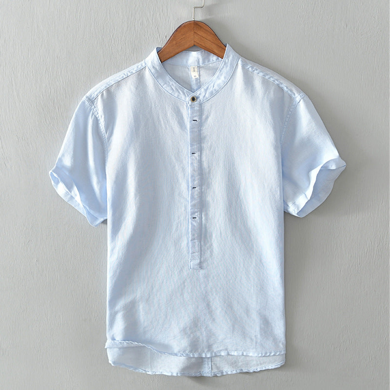 Casual Mandarin Collar Shirt Collection