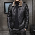 Velvet Lined Leather Jacket