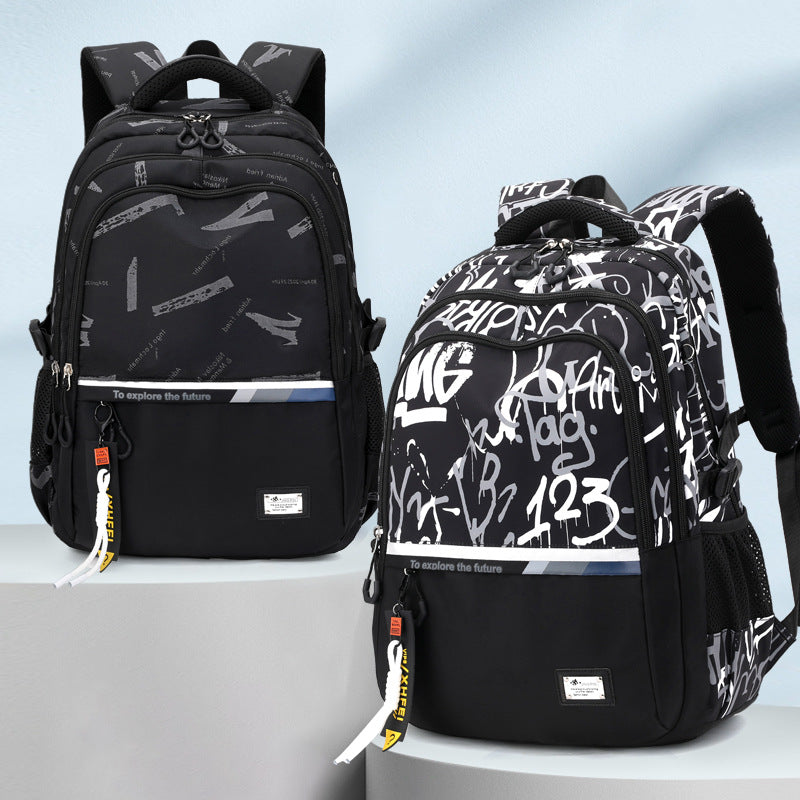 New Nylon Men's Casual Backpack for Students