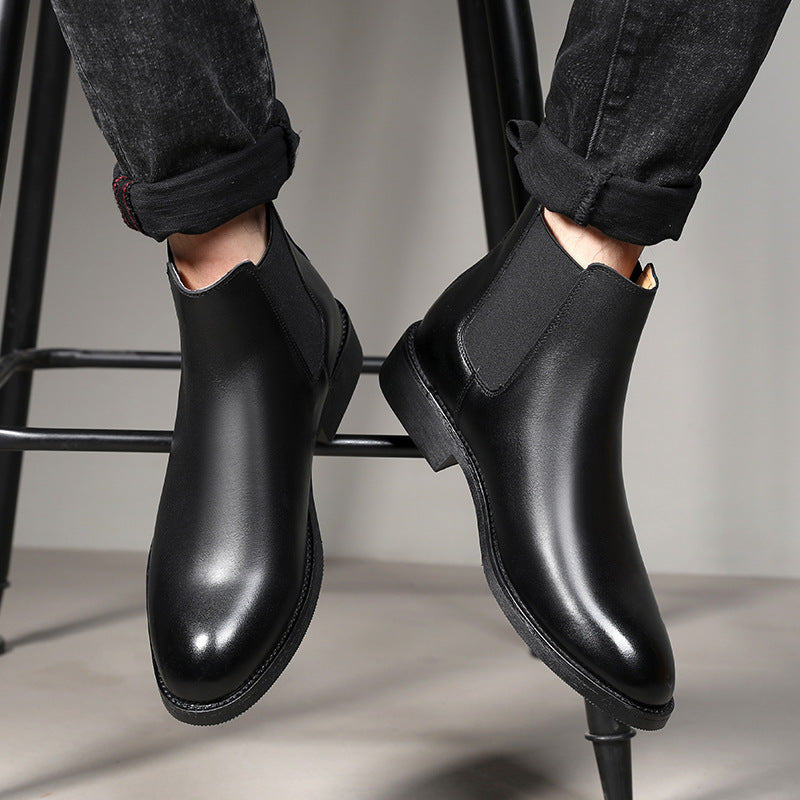 Leather Chelsea Boots