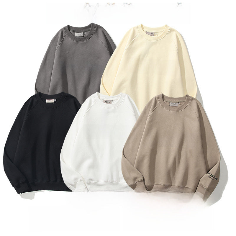 ESSENTIALS Terry Crewneck