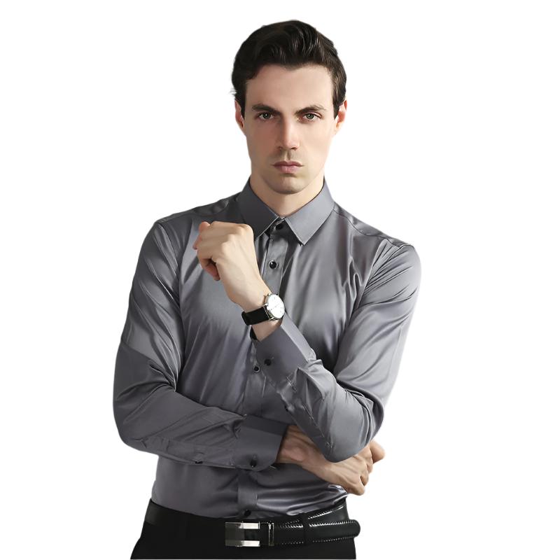 Solid Color Business Professional Long Sleeve