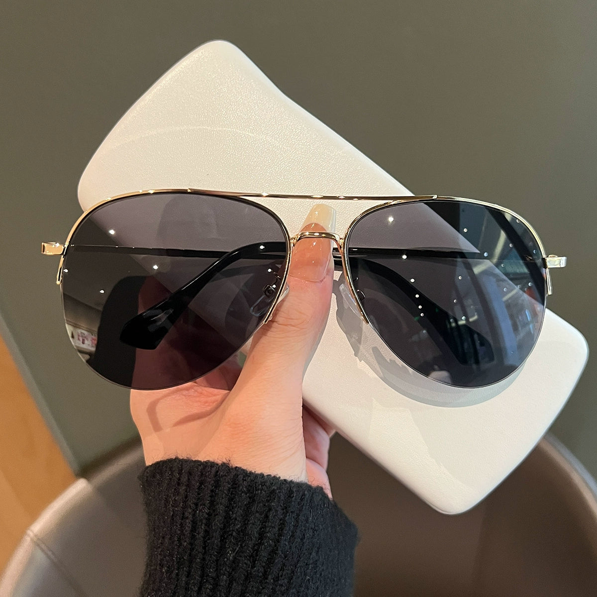 Eclipse Aviator Sunglasses