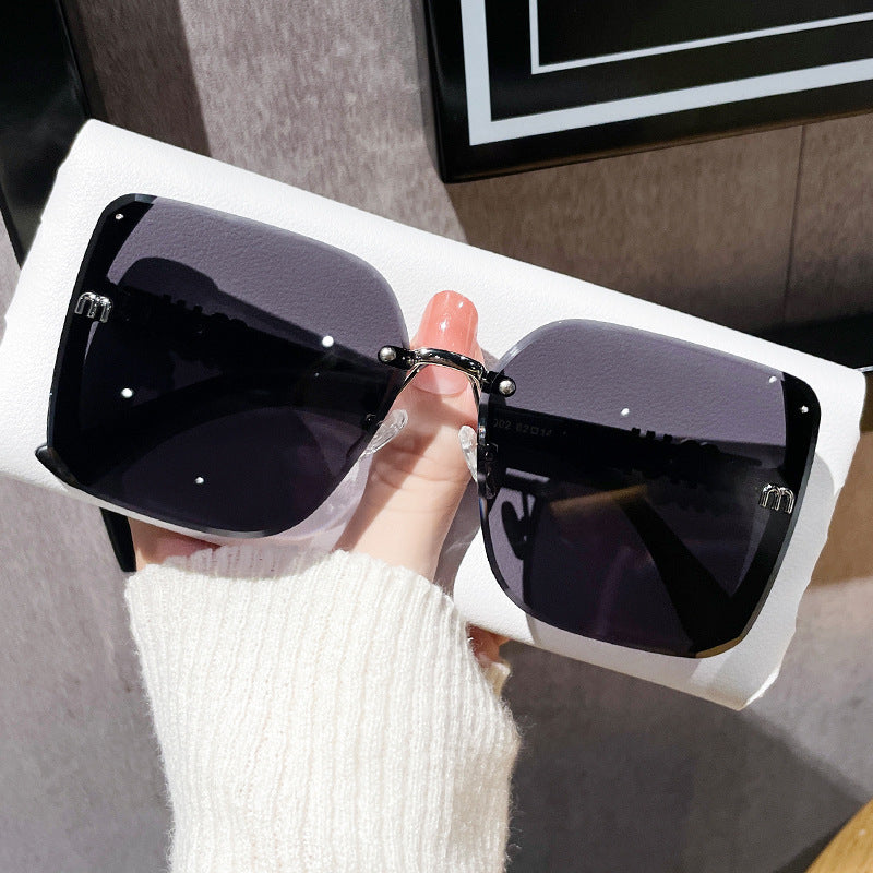 Women's Trendy Half-Rim Sunglasses