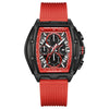 FW-6590-R3 Black Shell Red Face Red Tape