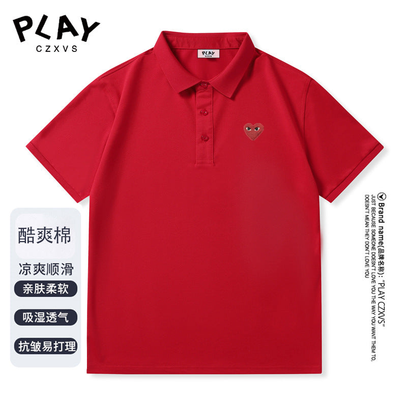 PLAY CZXVS Official Embroidered Polo Shirt