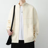 Beige H102 zip-up jacket