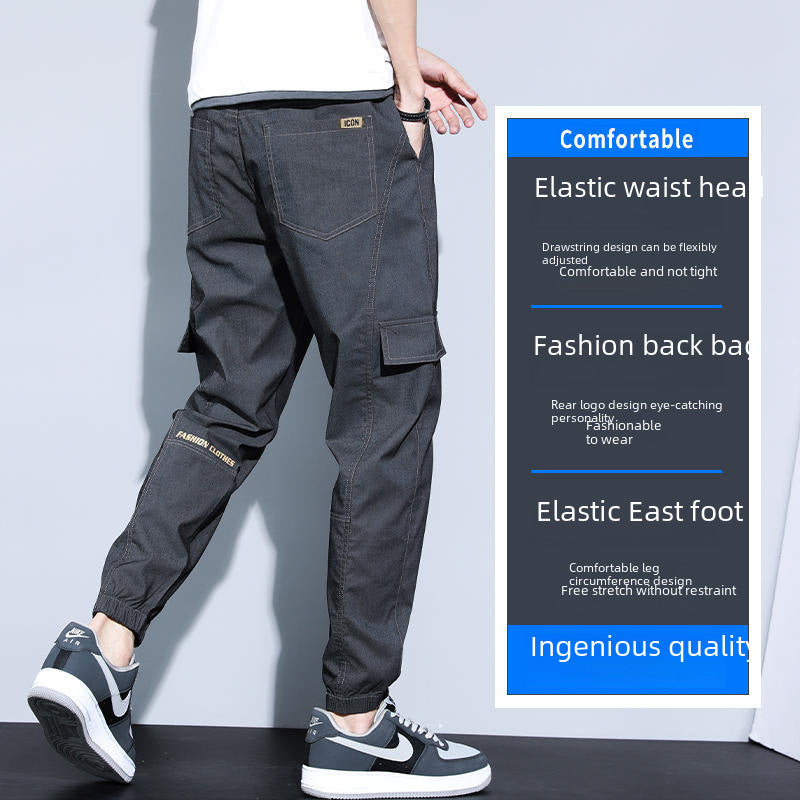 Men's Cargo Pants – Spring Thin Plus Size Trendy Slacks