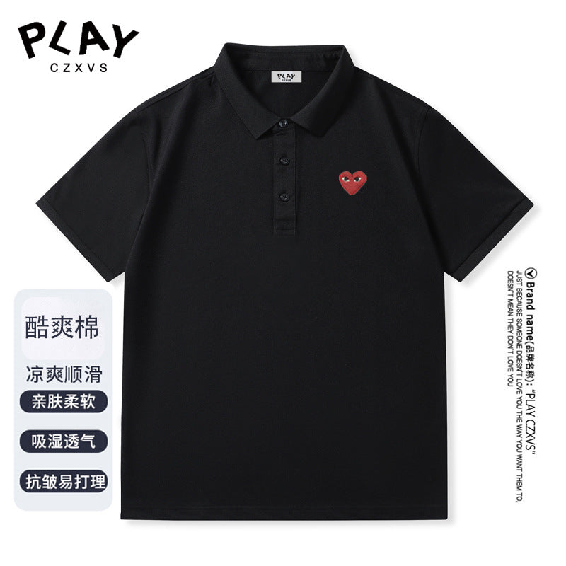 PLAY CZXVS Official Embroidered Polo Shirt