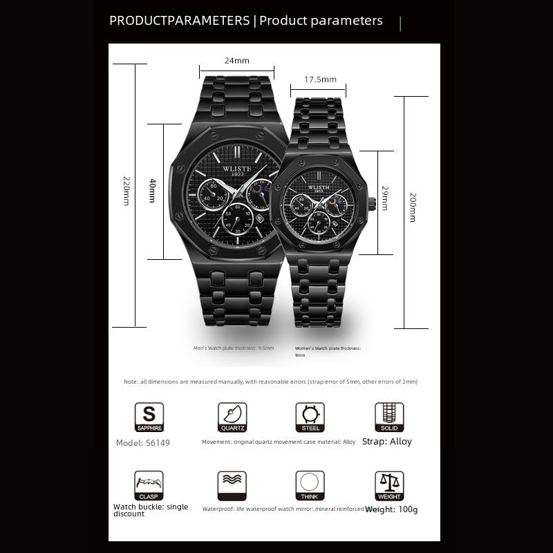 Midnight Chrono Watch