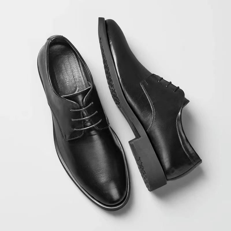 Summer Business Formal Wear Leather Shoes Men's