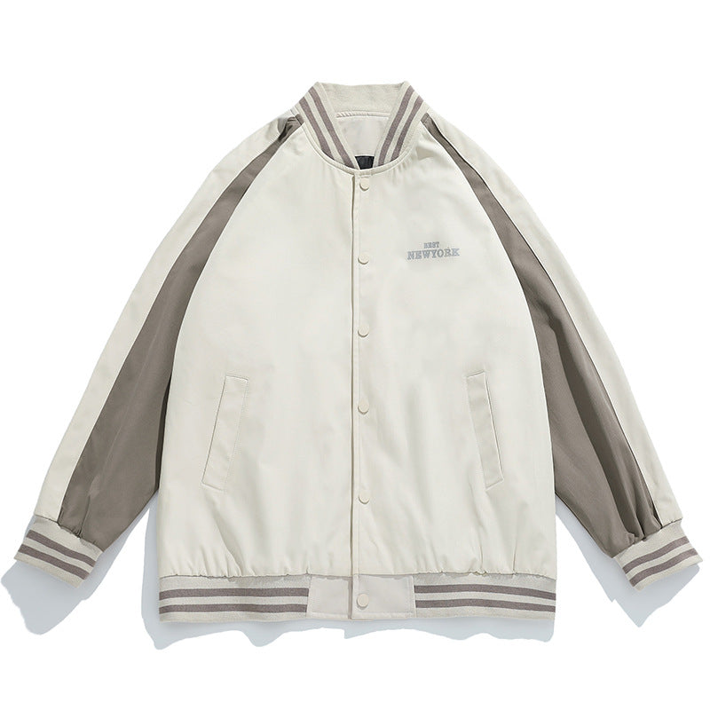 Hanlu Japanese Baseball Jersey Casual Jacket