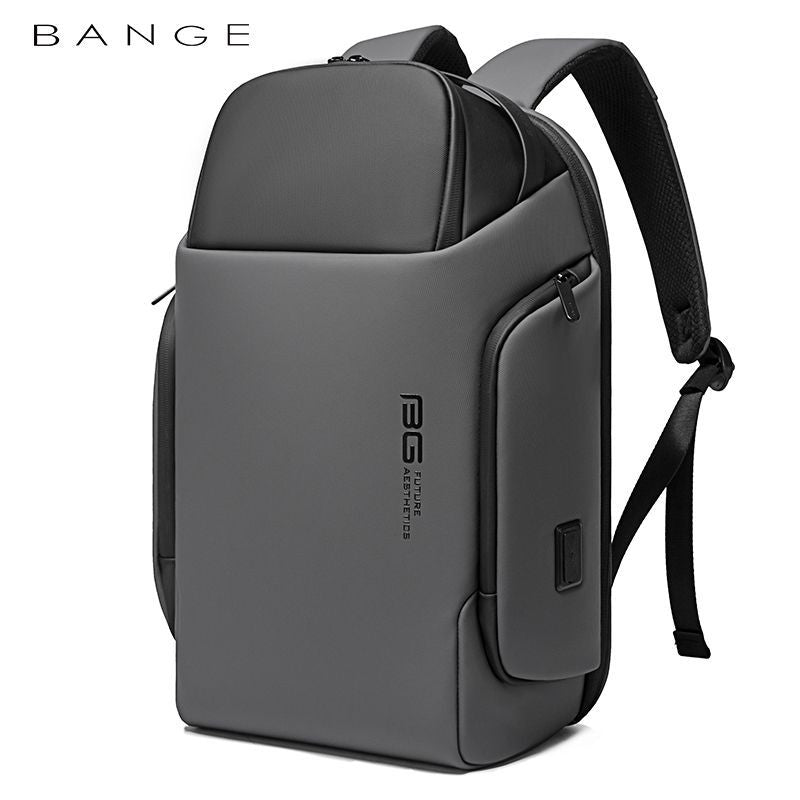 BANGE Large Capacity Waterproof Laptop Backpack for Men