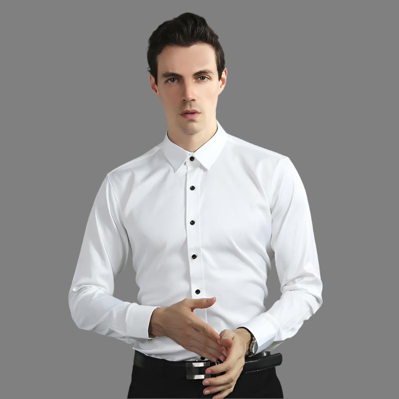 Solid Color Business Professional Long Sleeve