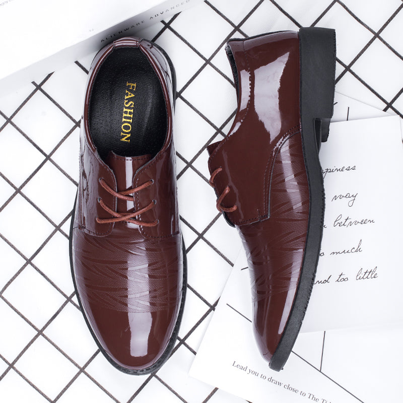 British Black Casual  Wedding Shoes