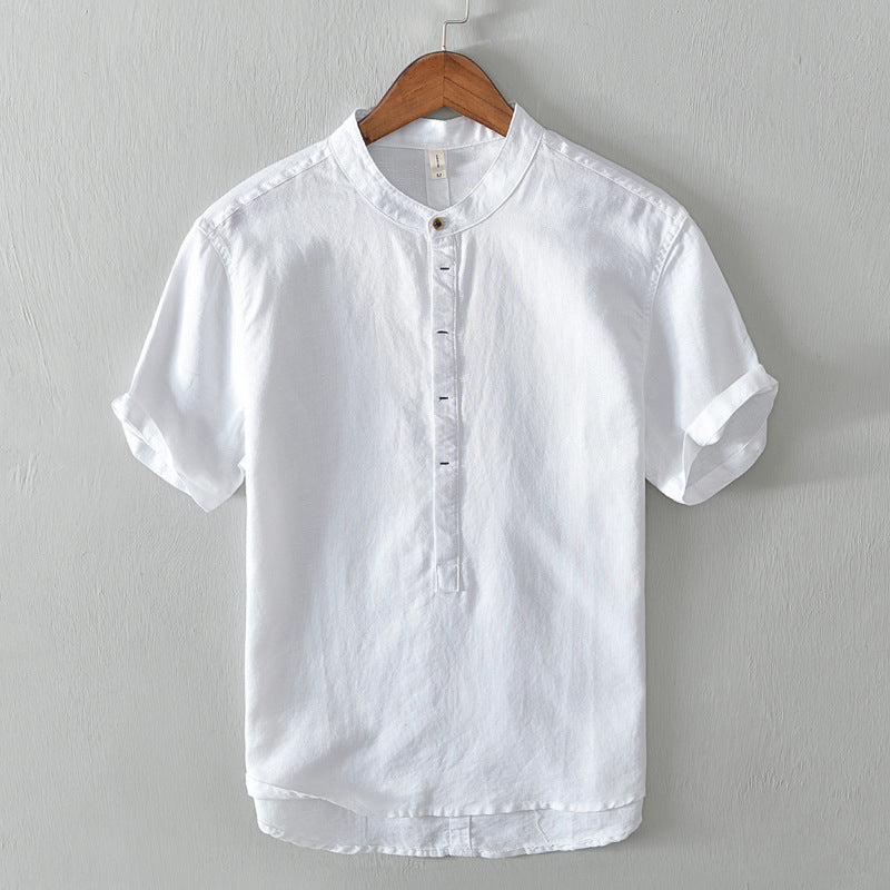 Casual Mandarin Collar Shirt Collection