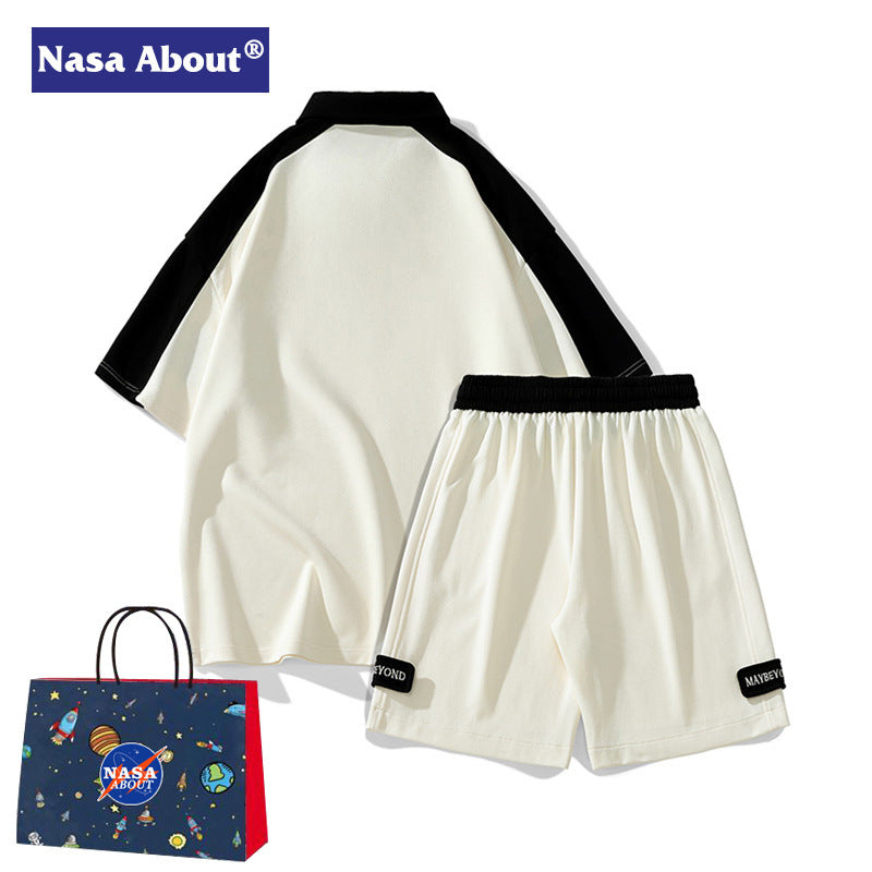 NASA Men's Summer Tracksuit 2024 - Casual Fashion Two-Piece Set